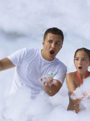 Зажигательная пенная шоу-программа